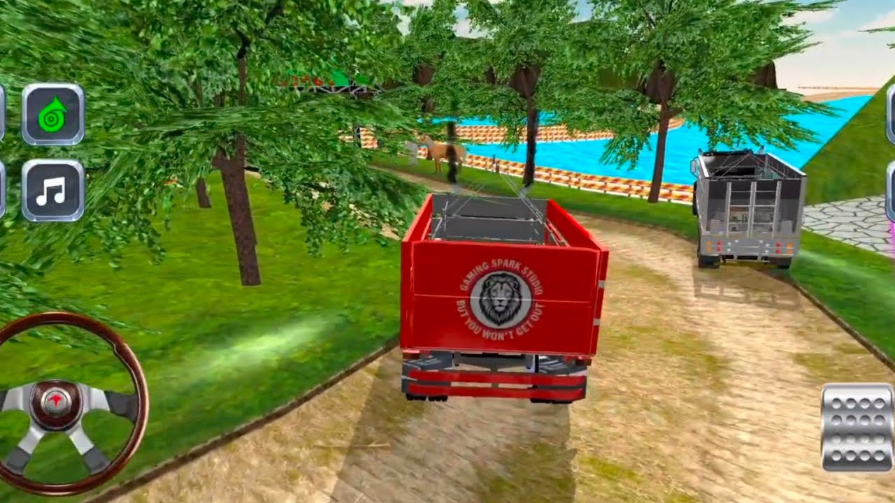 Animal Cargo Truck Driving Game 3D - Animal Transport Cargo Truck 2024  Gameplay | KS Game Craft