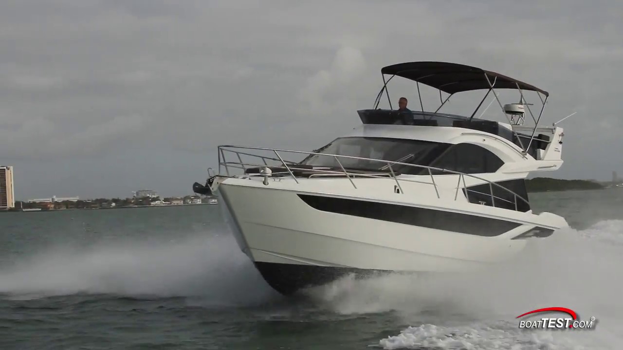 Galeon 420 Fly (2018-) Test Video - By BoatTEST.com