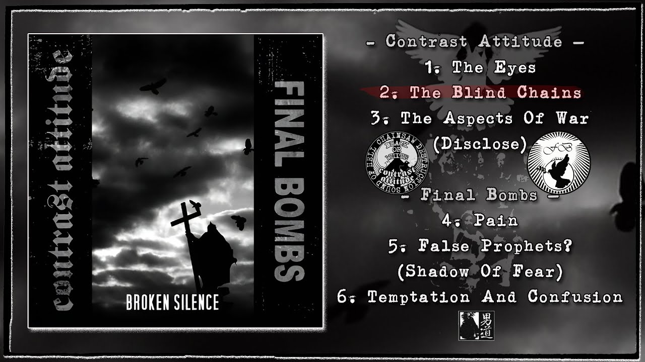 CONTRAST ATTITUDE / FINAL BOMBS - Broken Silence (Japan, 2013, Full Split CD)