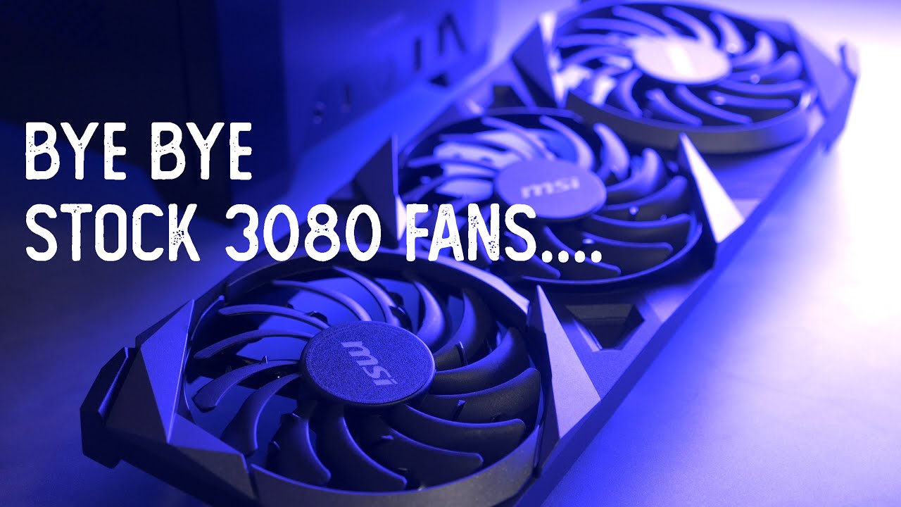 Optimizing RTX 3080 Air Cooling in SFF (feat. the MSI Ventus OC 3080 deshroud)