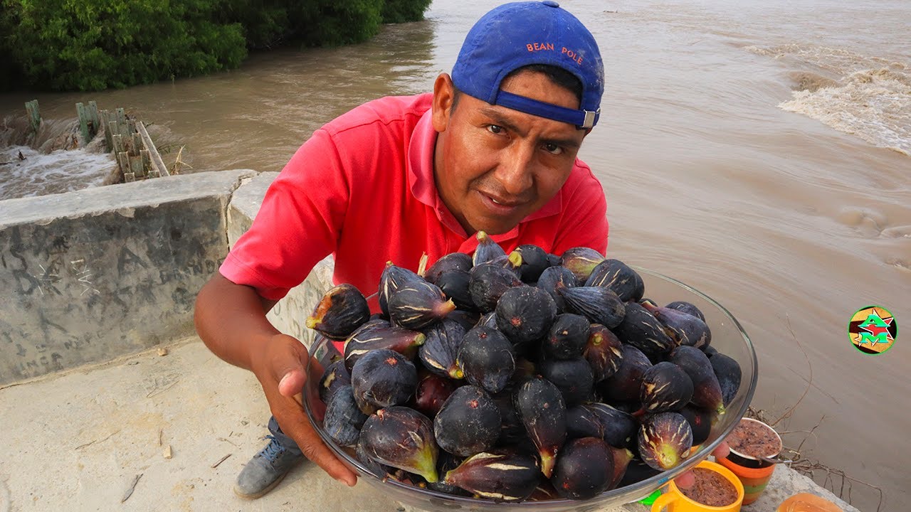 MIREN AMIGOS VAMOS A PREPARAR JUGO DE HIGOS - fig juice - Cocinando en Río And Moll