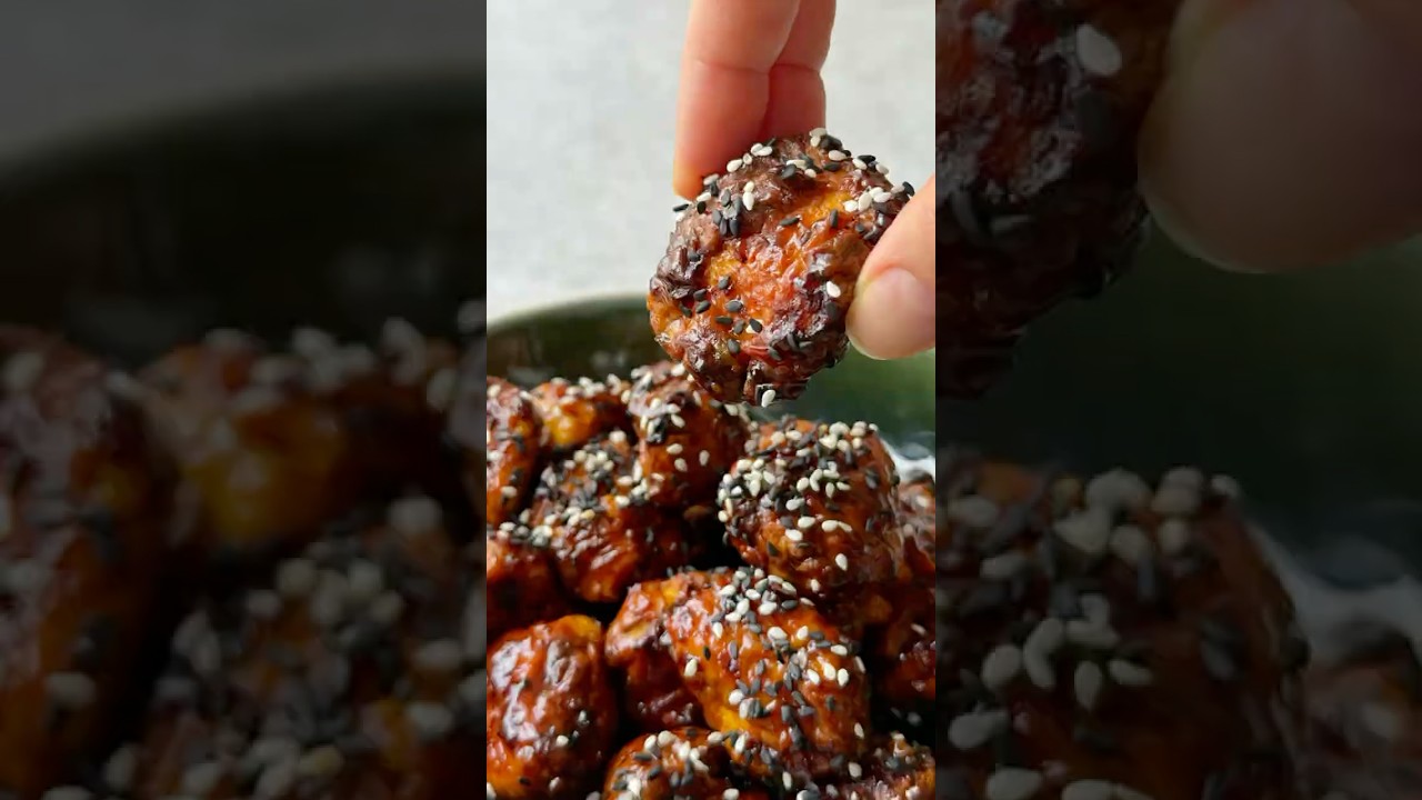 KOREAN FRIED CHICKEN #recette #recettefacile #recipe #recettehealthy #food #recettesimple #food