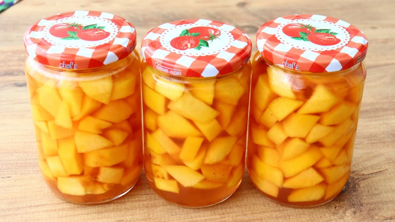 Вот как я готовлю персики и сохраняю их свежими месяцами! Как приготовить компот из персиков?