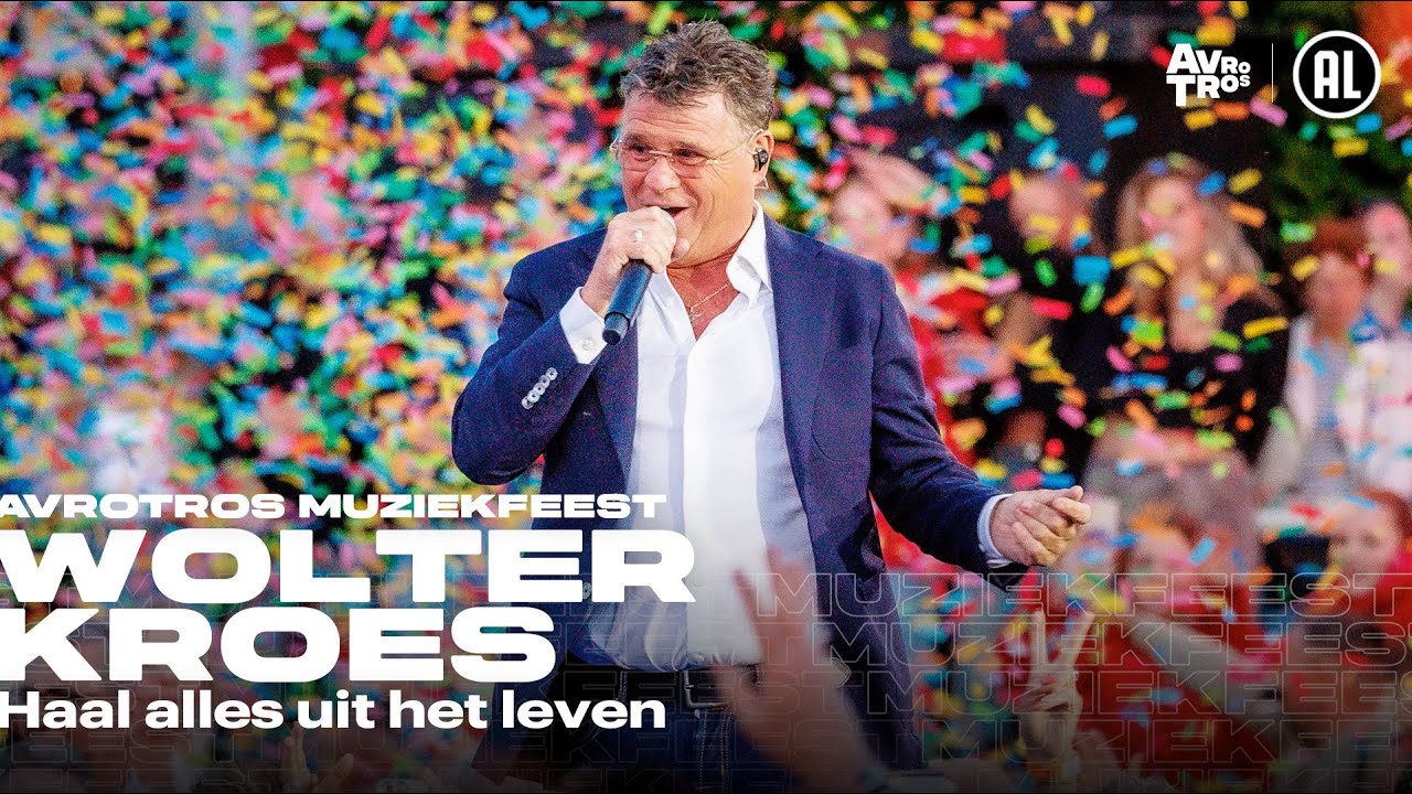 Wolter Kroes - Haal alles uit het leven (LIVE) • Muziekfeest op het Plein 2024