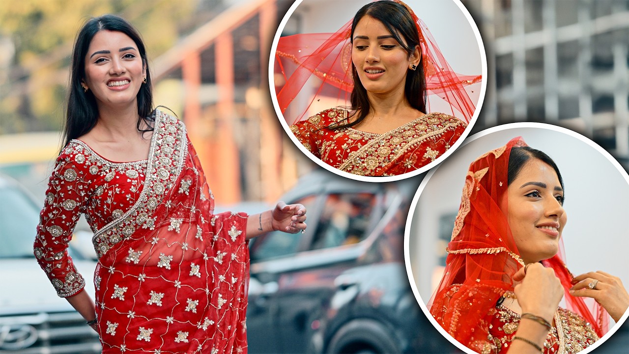 Neetu ki Saree ne Beech Sadak Par Diya Dhoka | Bhag kar Jana Pada