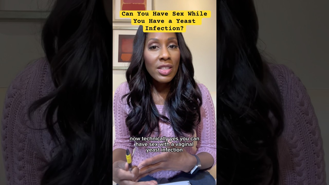 SEX WITH A YEAST INFECTION? 🧐 #shortsfeed #shortsvideo #shorts