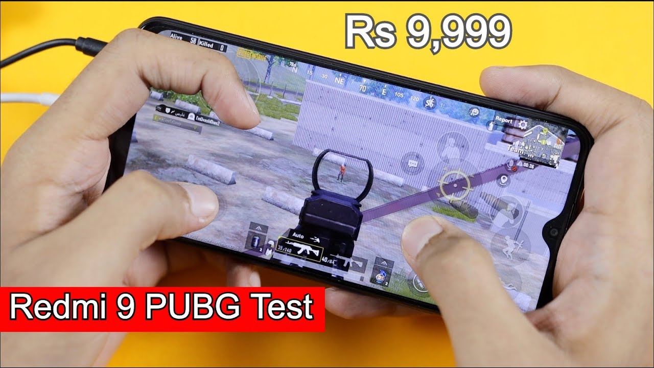 Redmi 9 PUBG Mobile Gaming with FPS Test | Graphics Settings, Best PUBG Phone under 10000? ⚡⚡