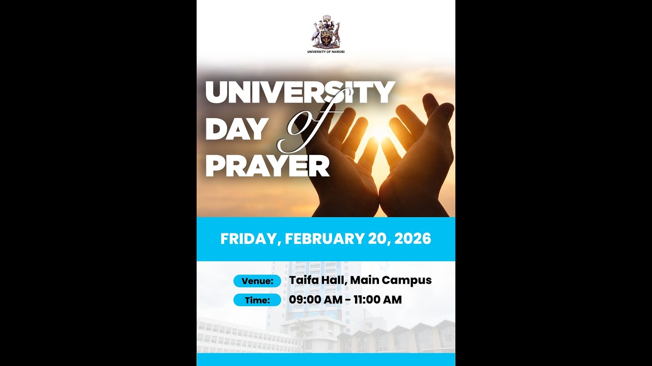 University Day of Prayer - Friday, February 20, 2026