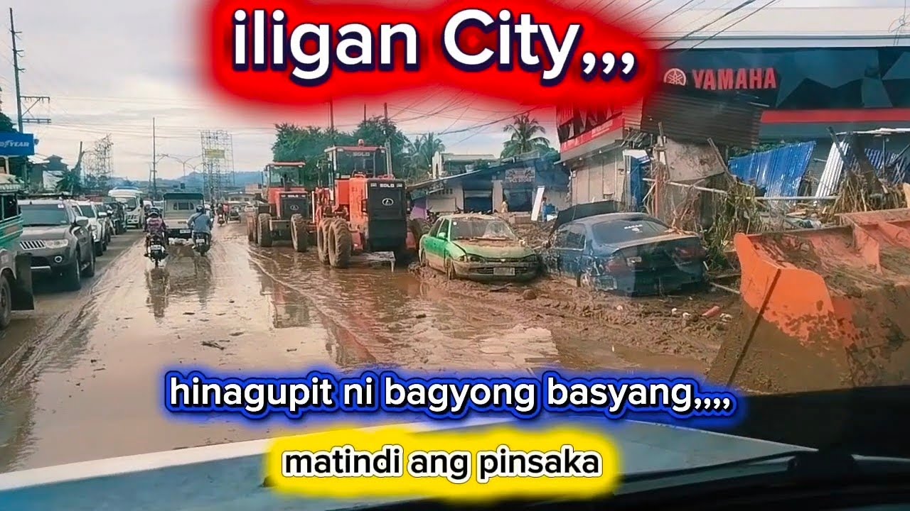 Iligan City hinagupit ni bagyong basyang,,,, 