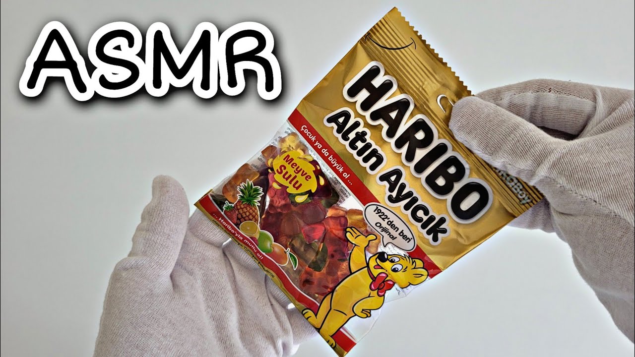 HARIBO GOLDBEARS UNBOXİNG ASMR
