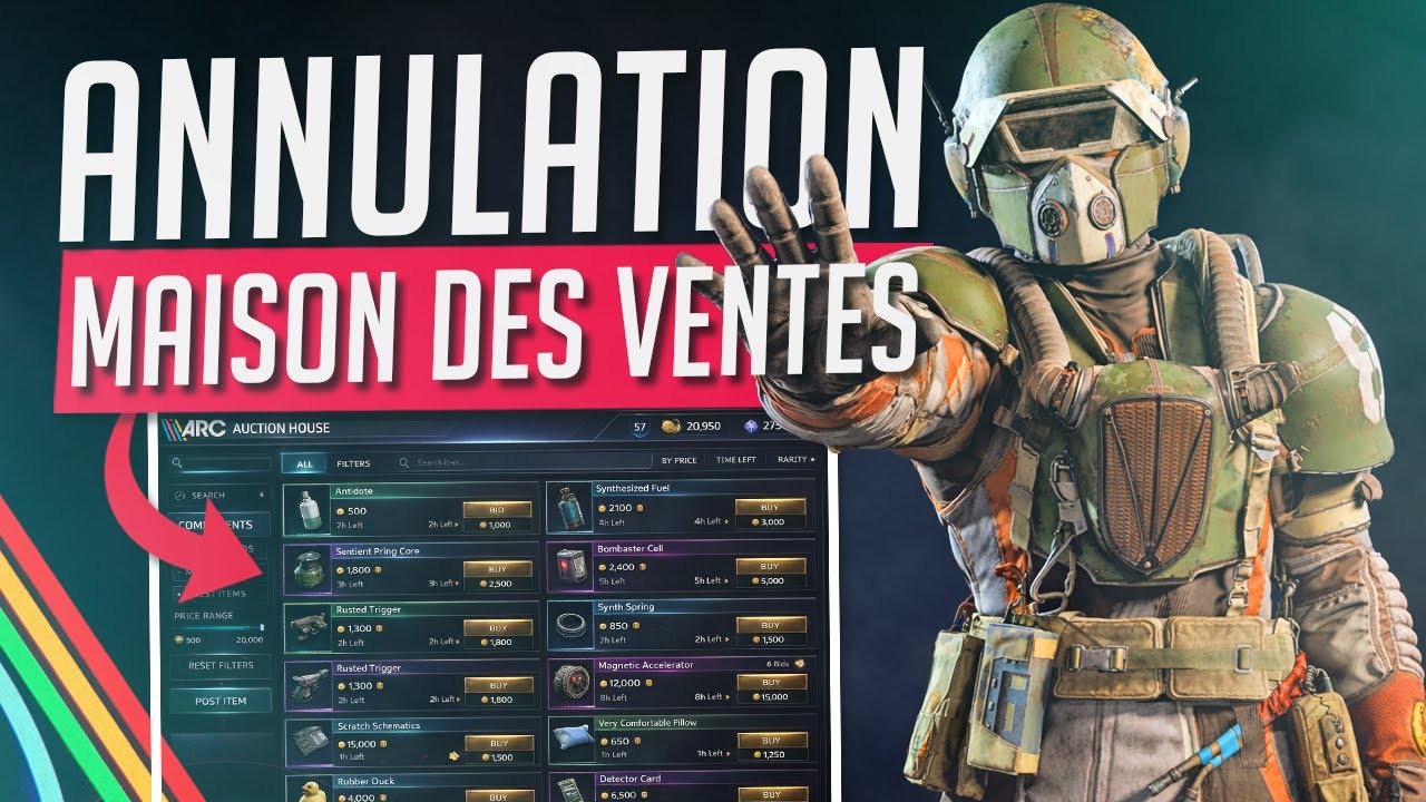 ARC Raiders : Nouvelle MAP, PERMABAN des TRICHEURS et MAISON des ENCHÈRES ANNULÉE !