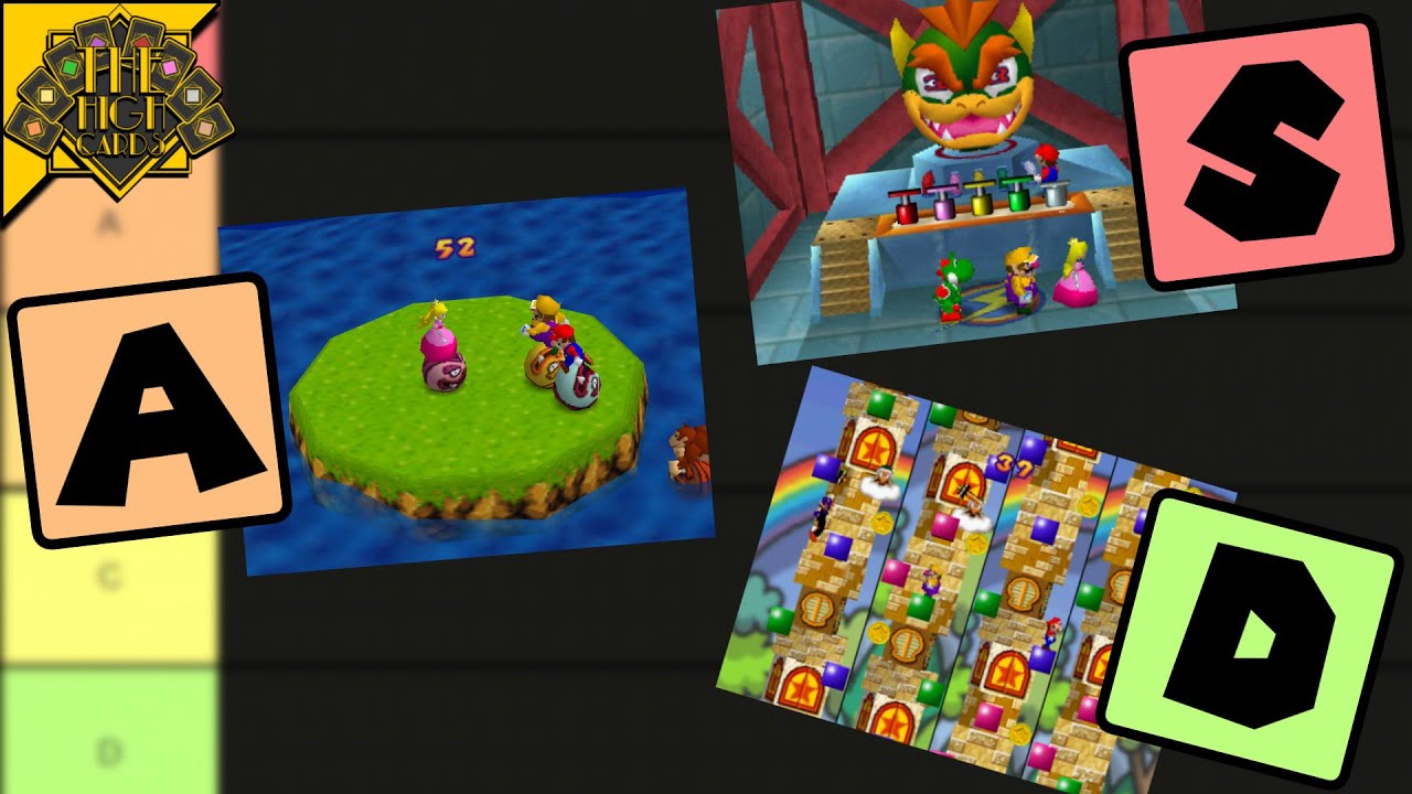 The Mario Party Trilogy Minigame Tier List (LoppearLink & CaptainIcarus)