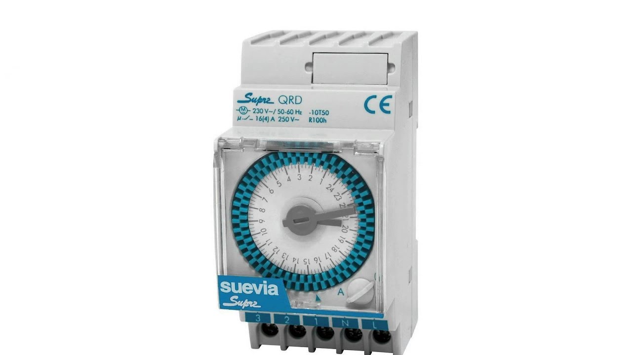 Elektromechanick&eacute; sp&iacute;nac&iacute; hodiny Supra QRD
