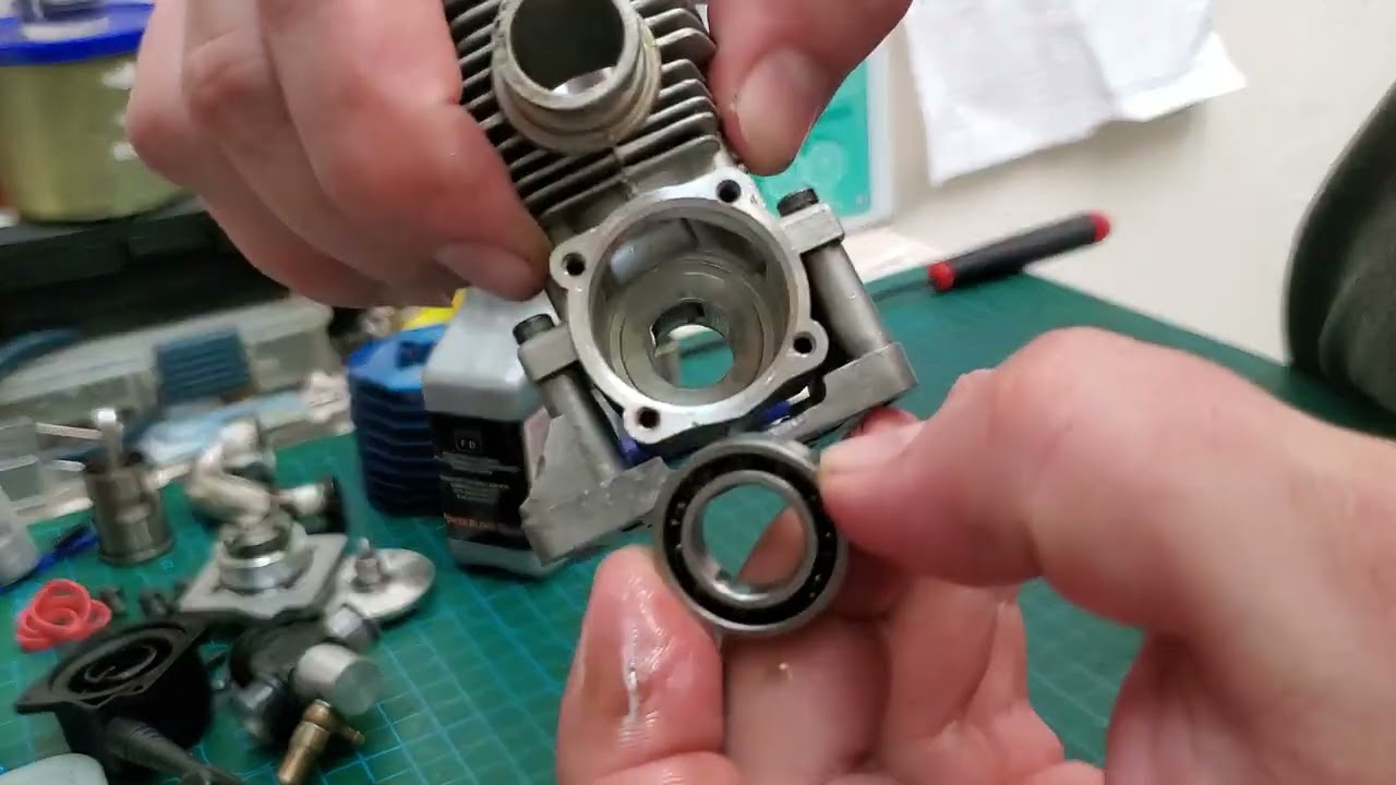 SH .28 P3 Nitro engine rebuild.