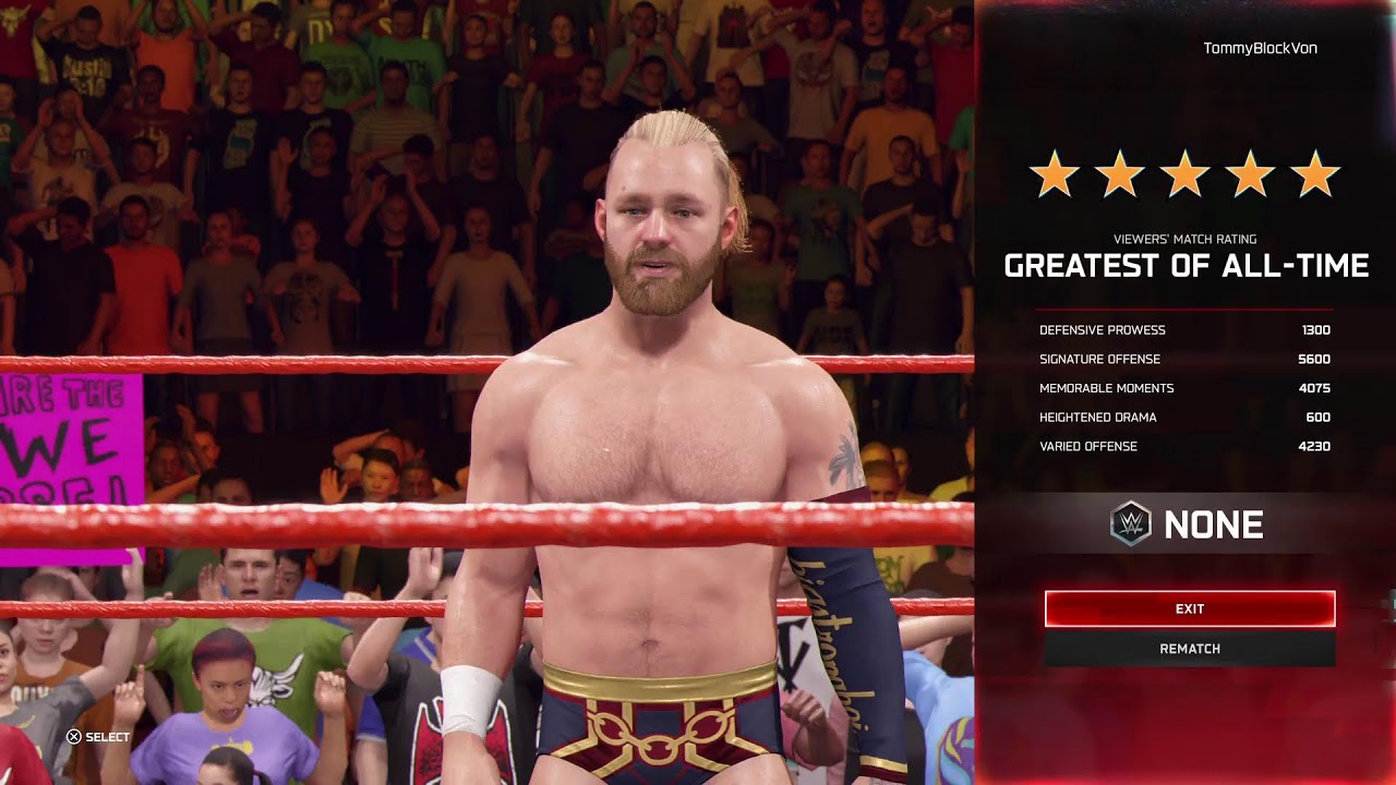 WWE2K25 Match Request PS5
