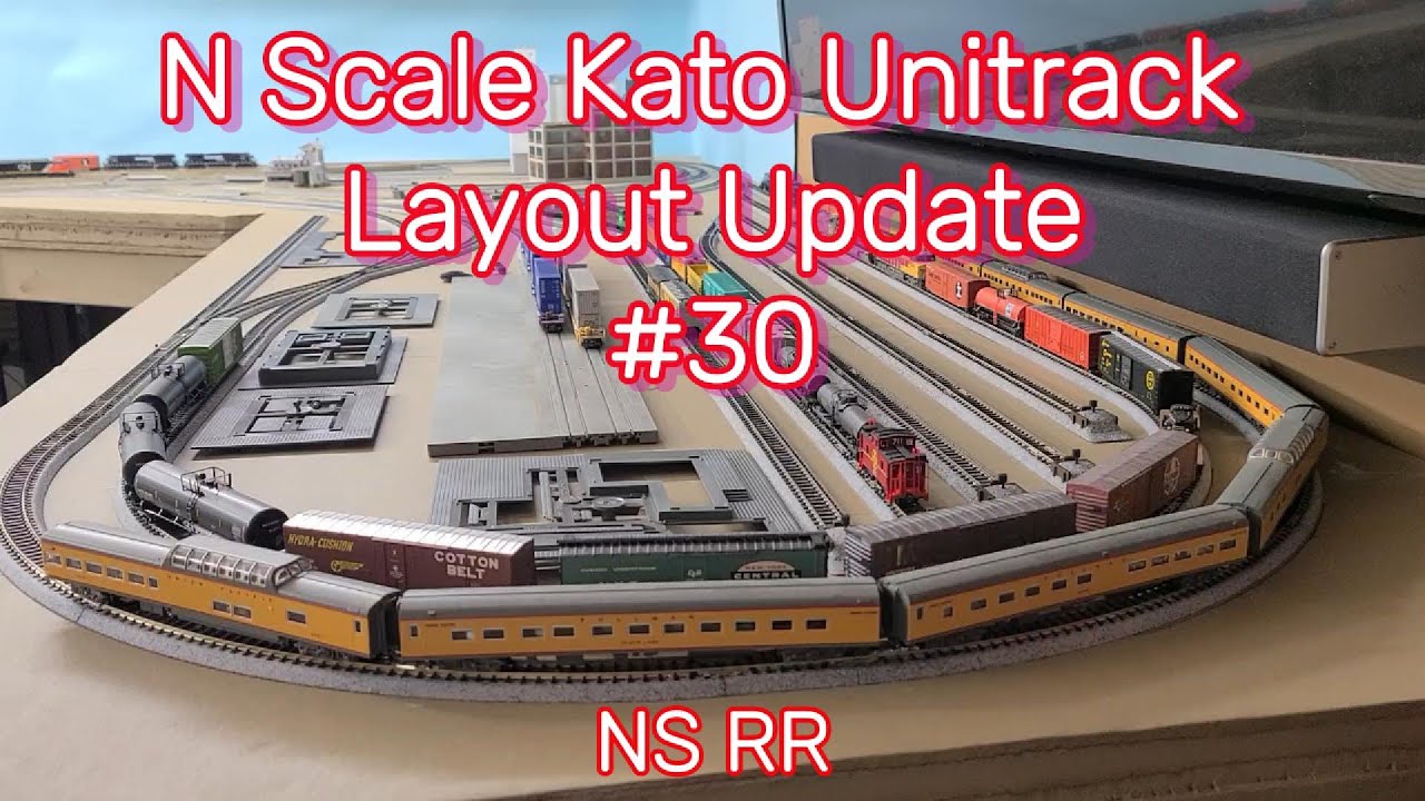Kato N Scale Layout Industry Tracks and Structure Plans #30