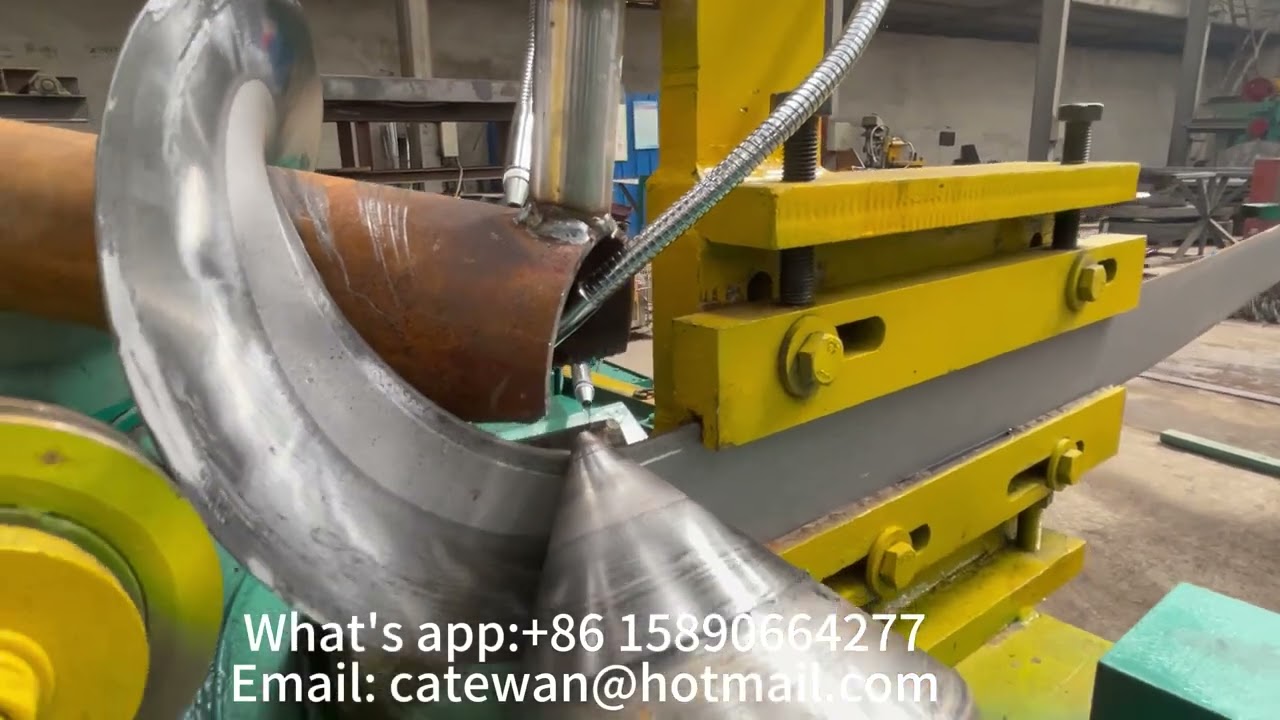 continuous spiral helix  cold rolling forming machine