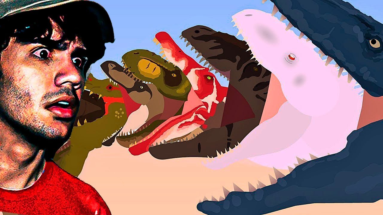 Reagindo a DINOSSAURO COMENDO DINOSSAURO!