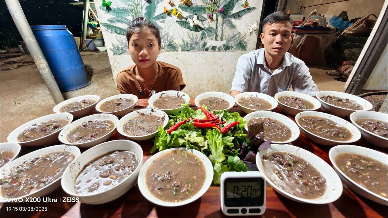 Phát Hoảng Với Cuộc Thi Ăn 20 BÁT Pịa Giữa Ông Hặc Và Em Thảo l Thánh Ăn Pịa Tây Bắc