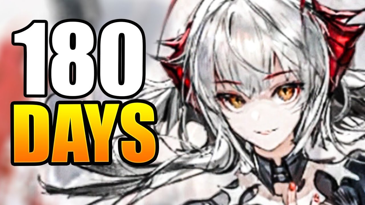 Arknights Мой прогресс после 180 дней