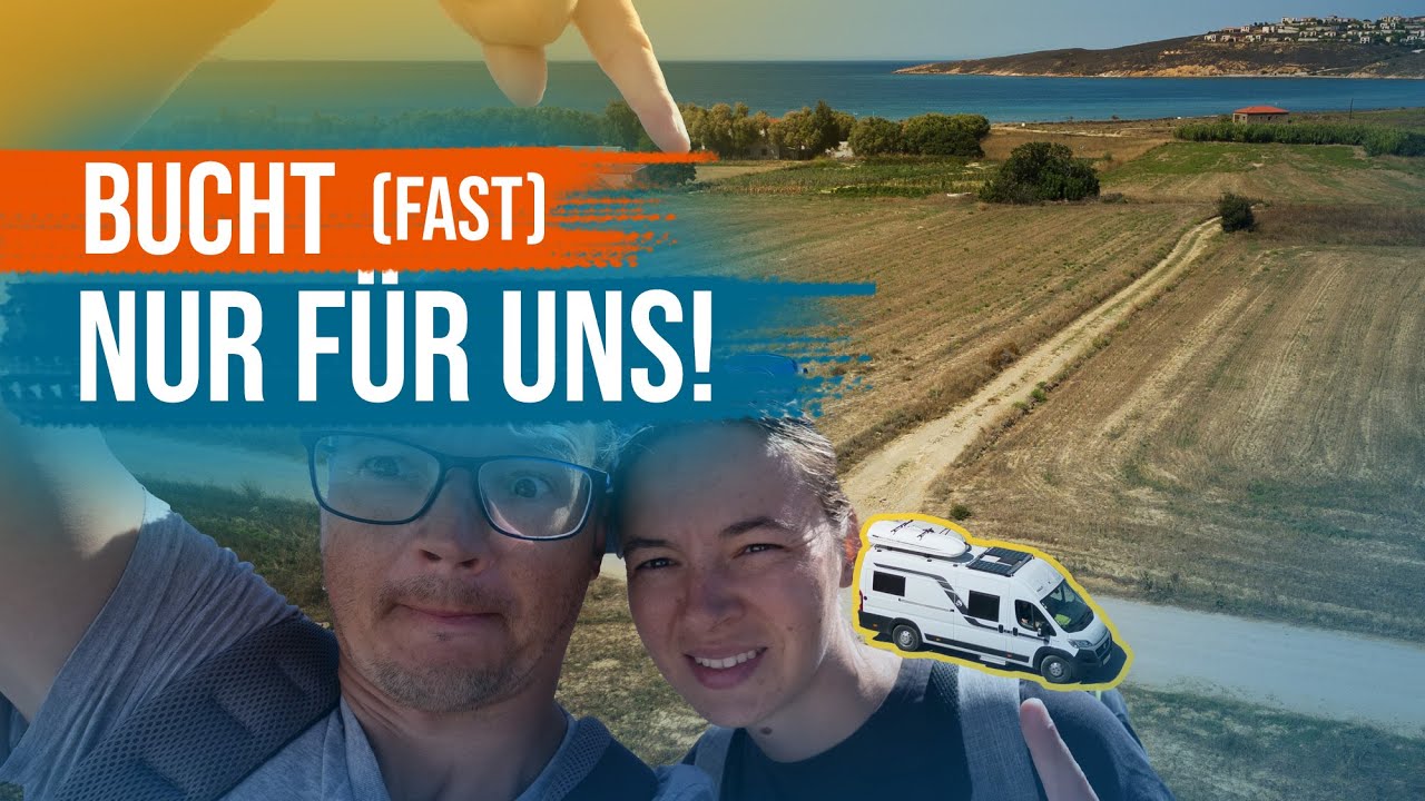 SARAVARI BEACH: SURFEN, RELAXEN, LOST PLACES UND HÖHLEN auf Limnos