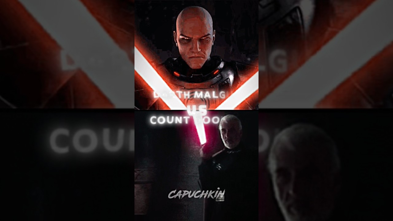 Darth Malgus VS Count Dooku. Who wins? 