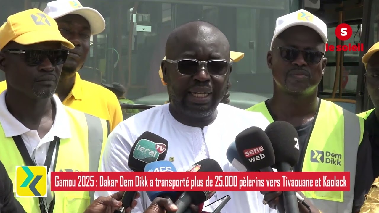 Gamou : Dakar Dem Dikk a transporté plus de 25.000 pèlerins vers Tivaouane et Kaolack