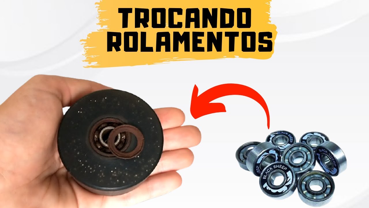 SAIBA COMO REMOVER OS ROLAMENTOS DAS RODAS DO PATINS QUAD / TRADICIONAL