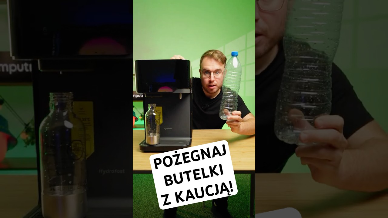 Pożegnaj się z BUTELKAMI KAUCYJNYMI🚰 Hydrofast C300 [WSP&Oacute;ŁPRACA PŁATNA]