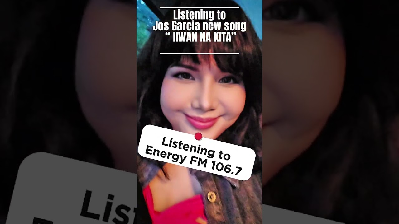Jos Garcia new song. Now playing on air at Win Fm Radio and Energy Fm. 