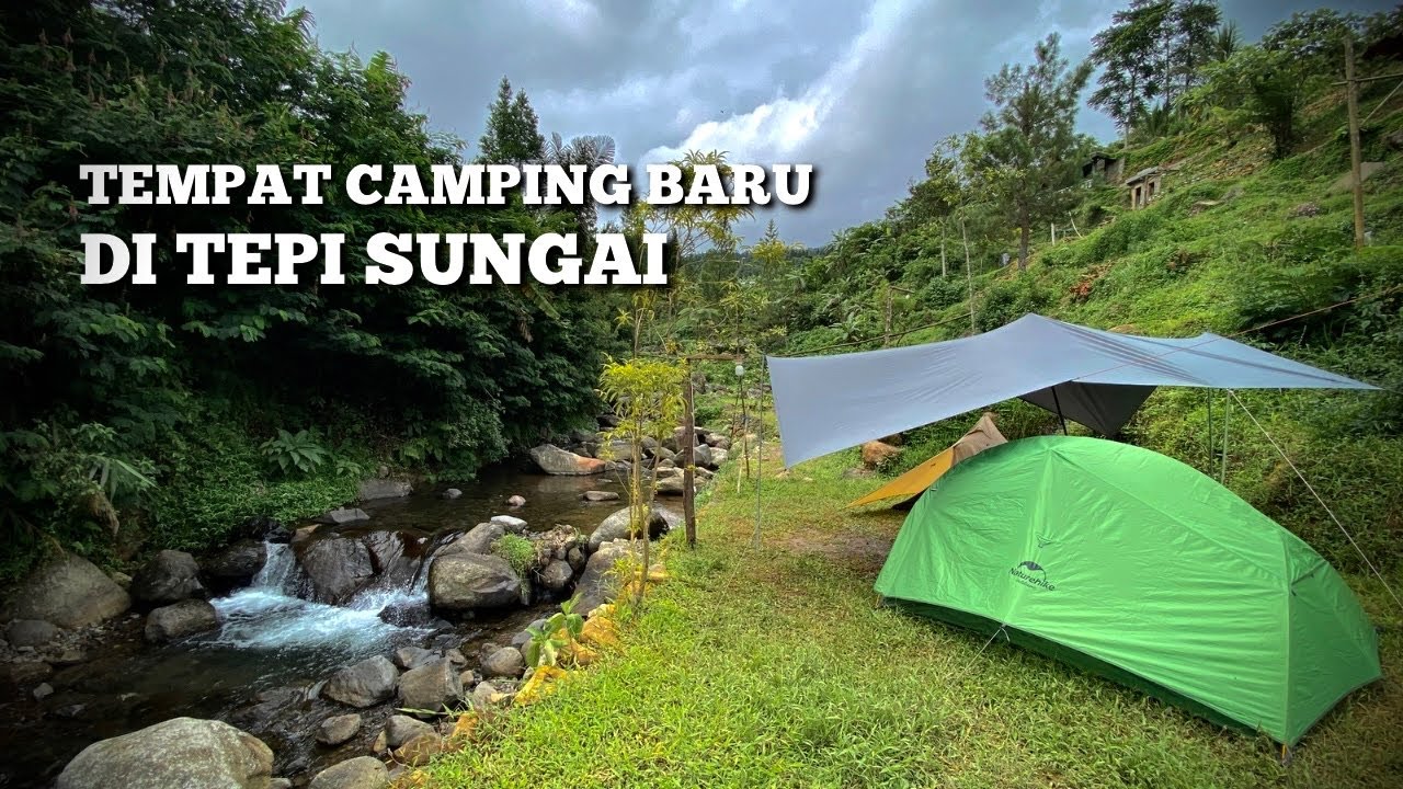 Scooter Camping | Spot Camping Terbaru Riverside Camp Nusantara Cidahu Sukabumi #riverside #vespa