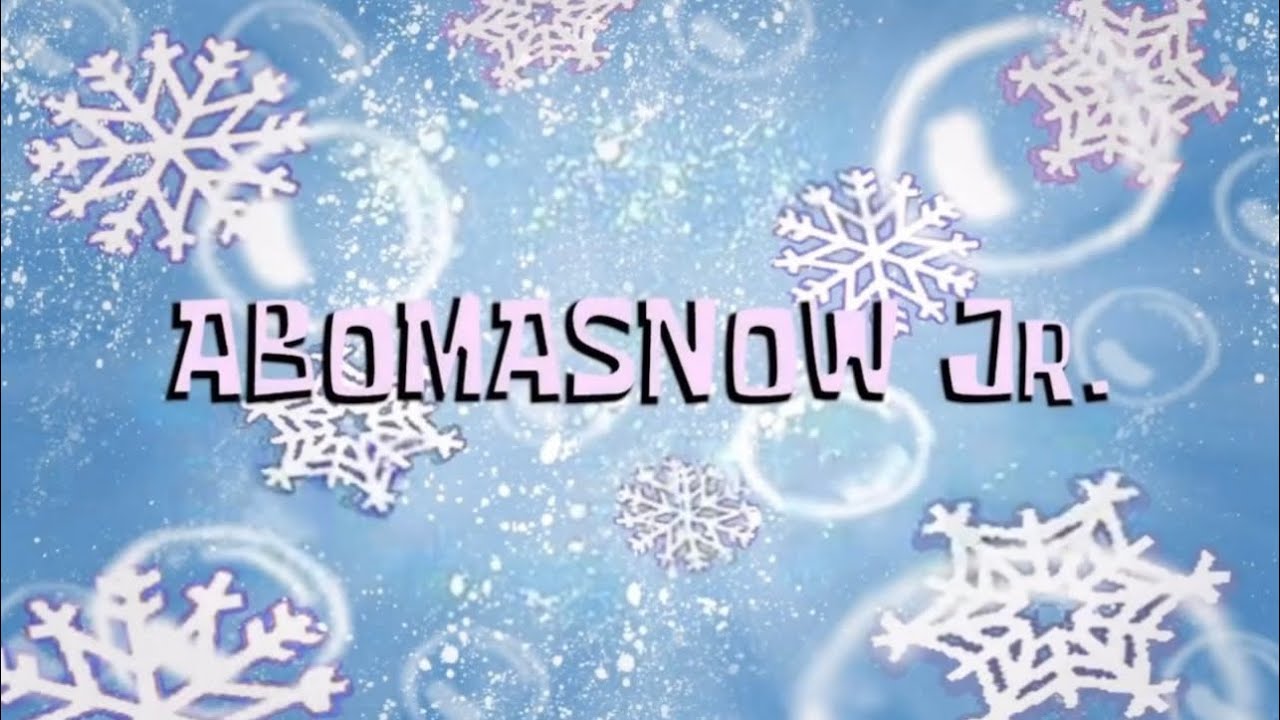 [Abomasnow Jr.] - Ai Sponge Rehydrated Clip [My Topic!]