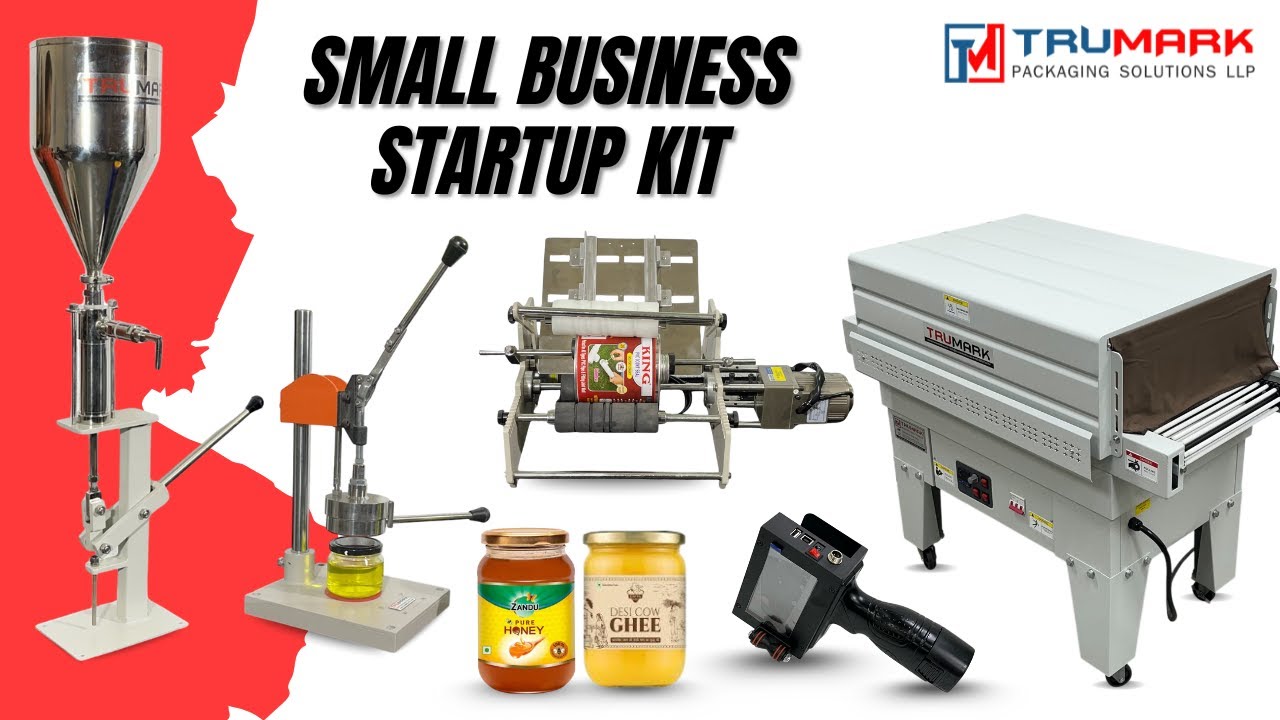 Complete Manual Packaging Line for Honey, Sauce & Ghee Bottles