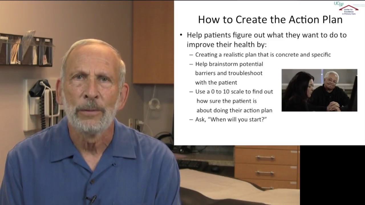Thomas Bodenheimer, MD, Health Coaching Part 5: Action Plan