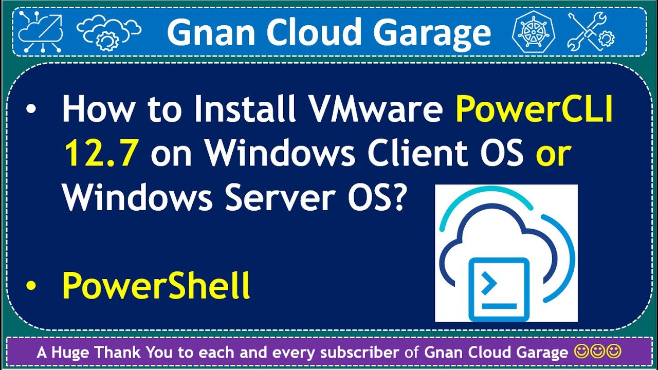 How to Install VMware PowerCLI 12.7 on Windows Client OS or Windows Server OS? || PowerShell