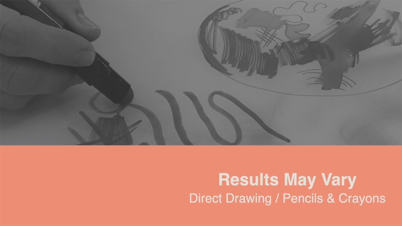 SCREENPRINT MONOPRINTING / Direct Drawing with Pencils + Crayons