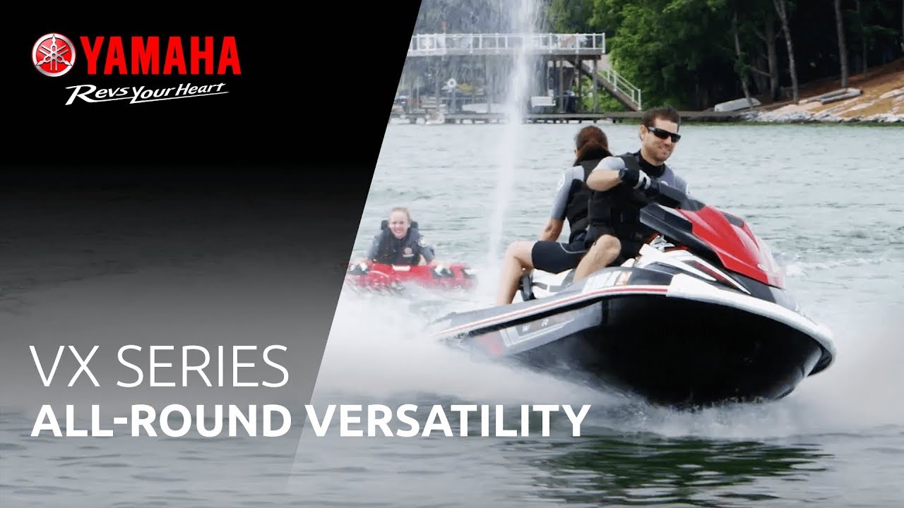 2018 Yamaha VX line up &ndash; Get the most out of your weekends with the VX models