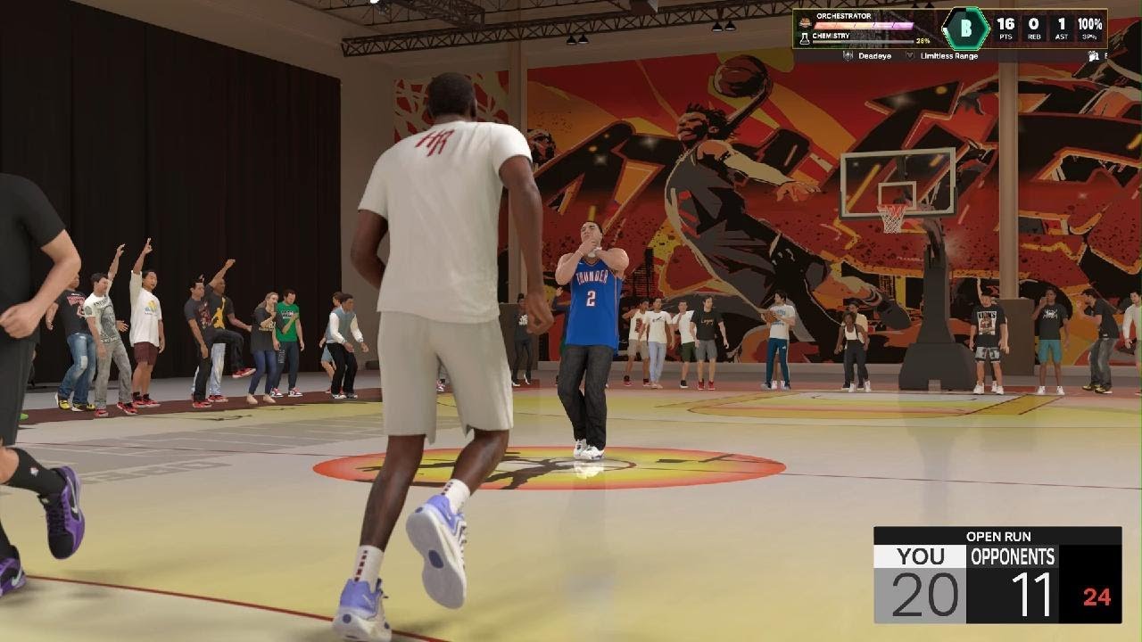 NBA 2K26 - Open Court Athletics - With NBA Players - 5v5