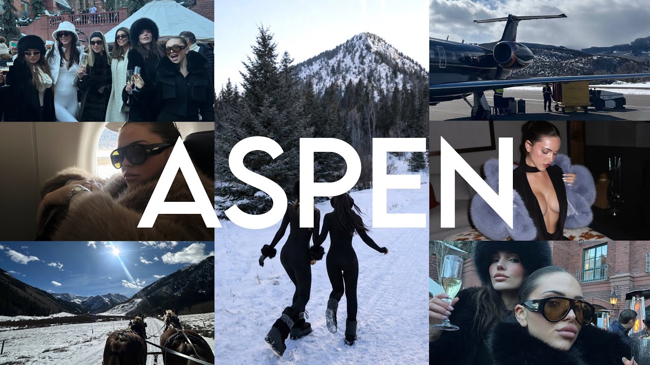 ASPEN VLOG - APRES SKI, DINNERS & SLEIGH RIDE