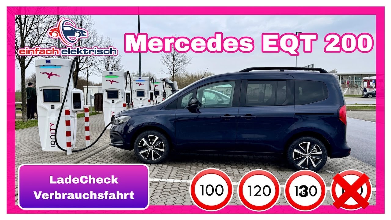 Mercedes EQT 200 die Werte überraschen nicht ⁉️