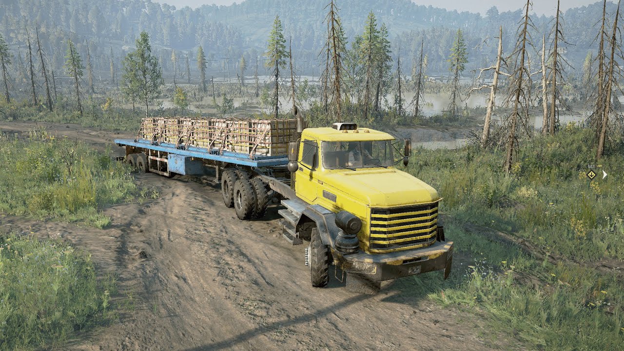 SnowRunner – Delivering Spare Parts | Tough Off-Road Supply Mission