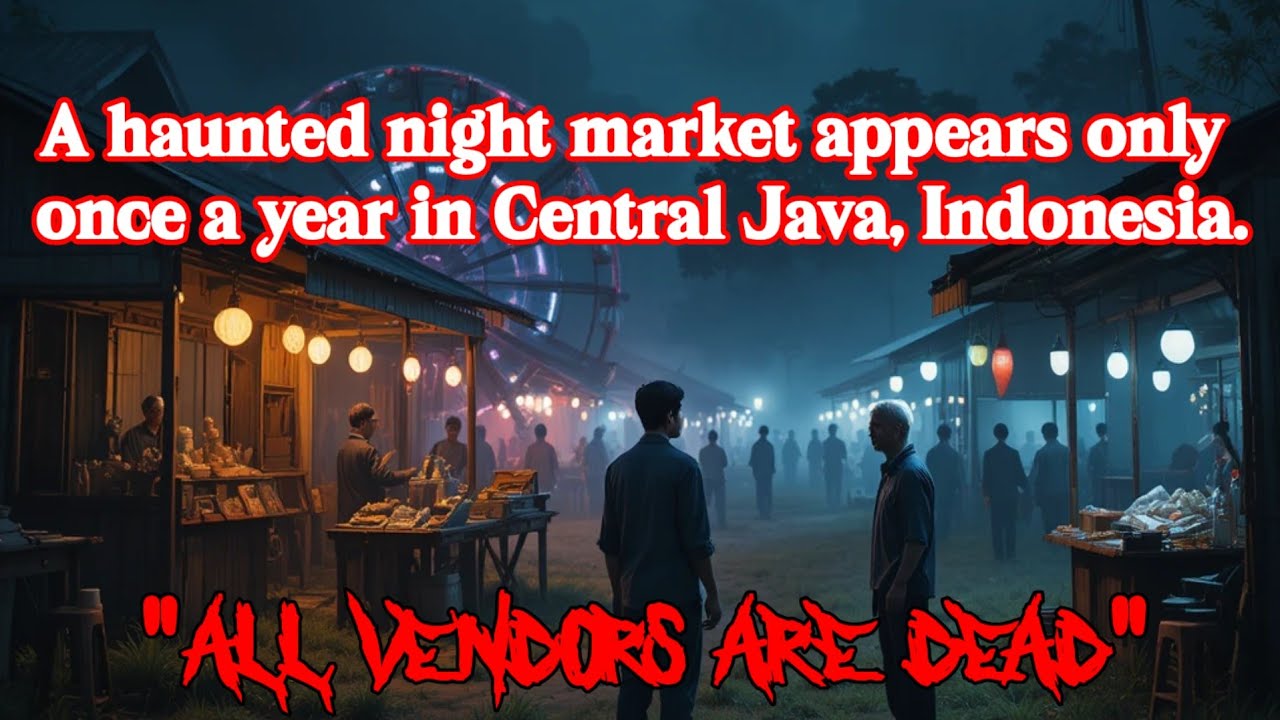 Haunted Night Market in Central Java | Indonesian Urban Legend Horror #horrorindonesia #InfiniClips