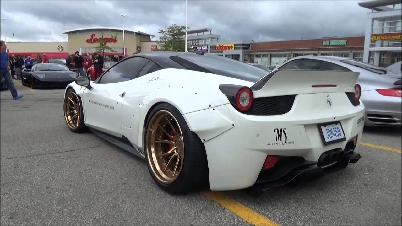 Liberty Walk Ferrari 458 in Toronto!!