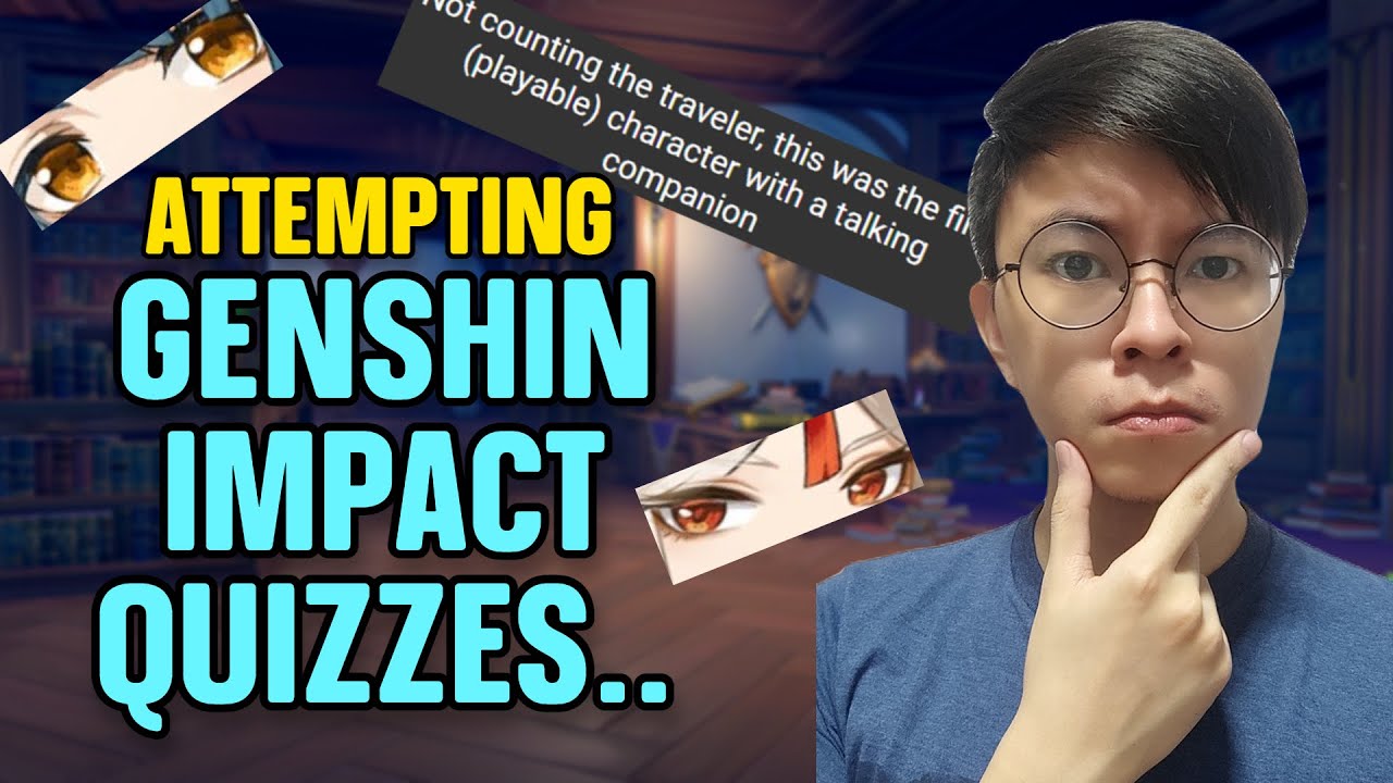 Guessing Genshin Impact Characters by their EYES.