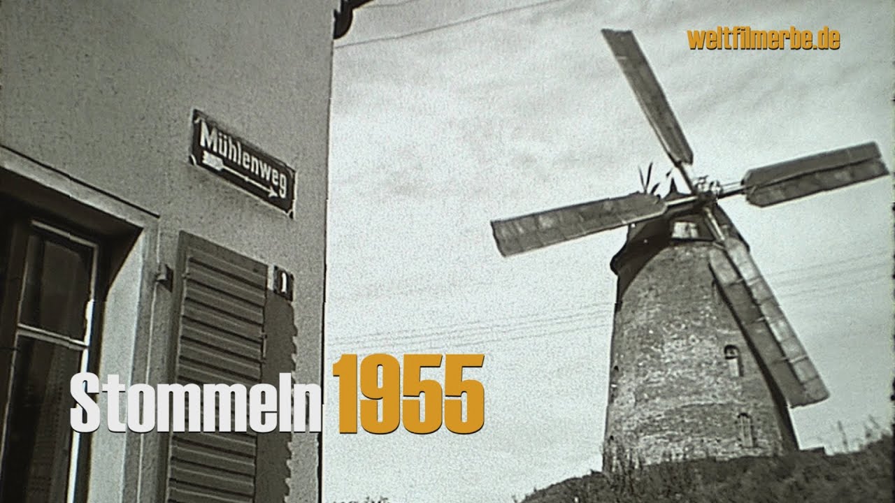 Stommeln - M&uuml;hle 1955