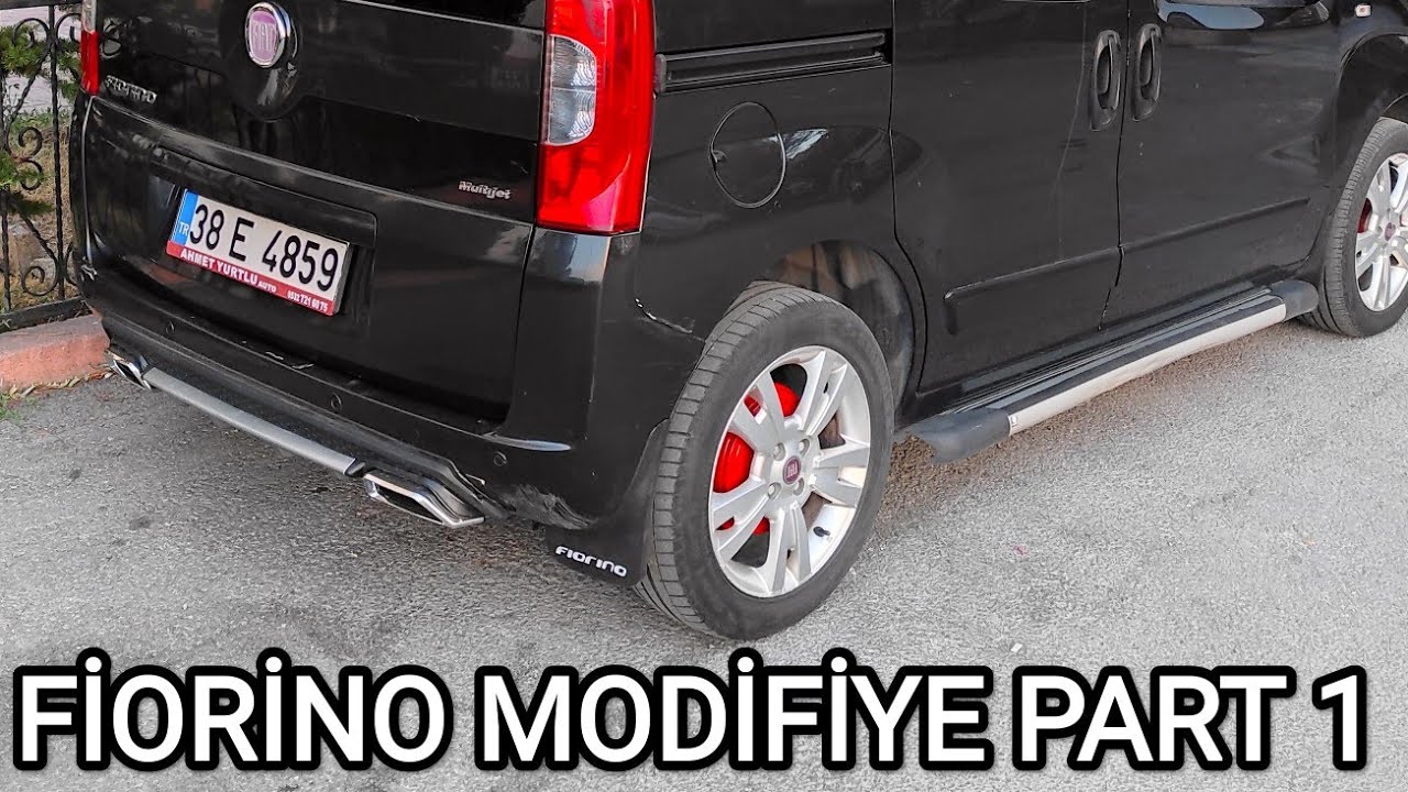 Fiat Fiorino Modifiye Part 1 || Fiorino spoiler || Far Parlatma || Fiorino Difüzör