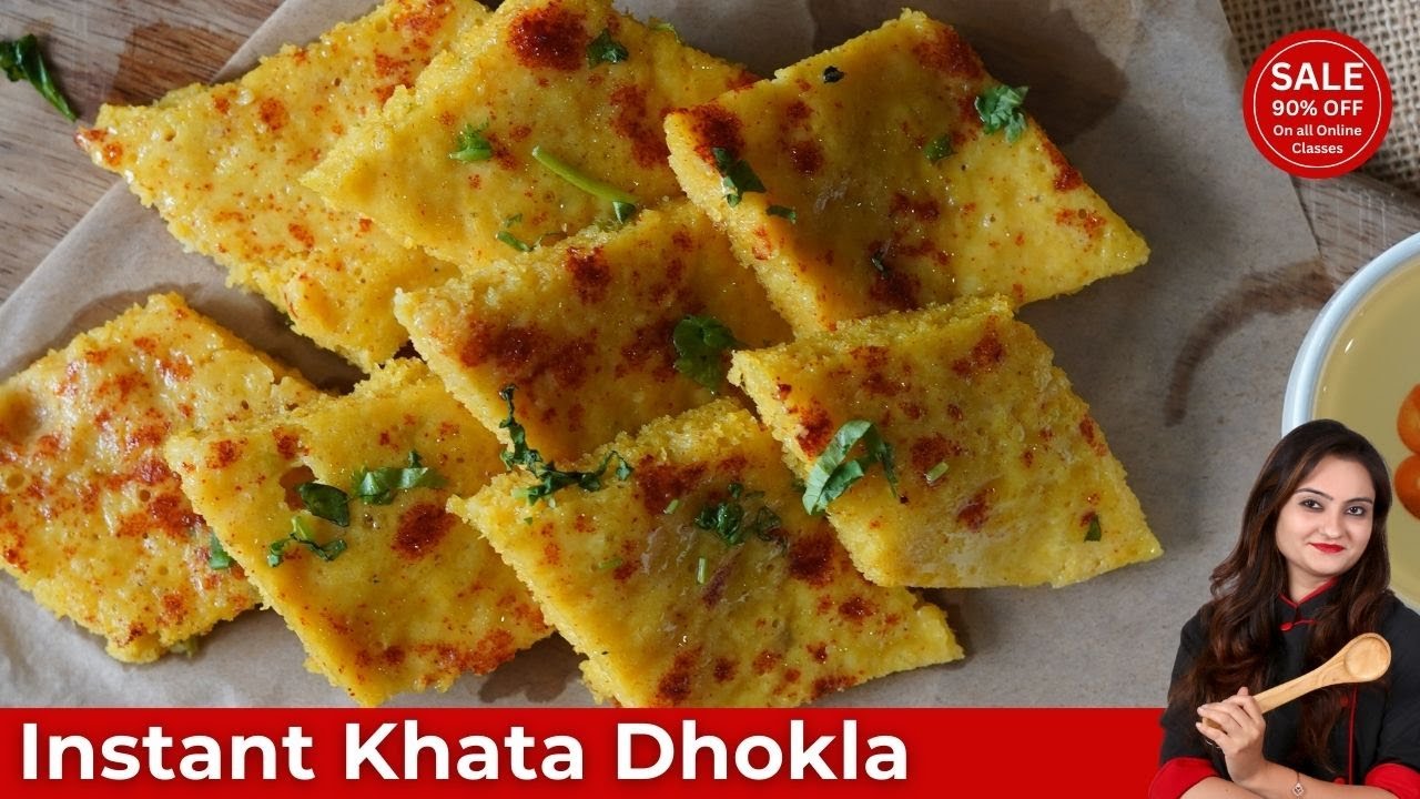 આથા વગરના ઇન્સ્ટન્ટ ખાટા ઢોકળા|Instant Khatta Dhokla |इन्स्टंट खट्टा ढोकला | Lasan Ki Chutney