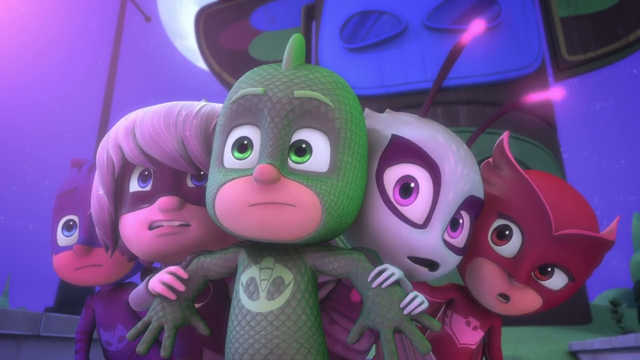 Fly Me to the Moon / Moth on the Moon | PJ Masks Season 3 | Cartoon for Kids