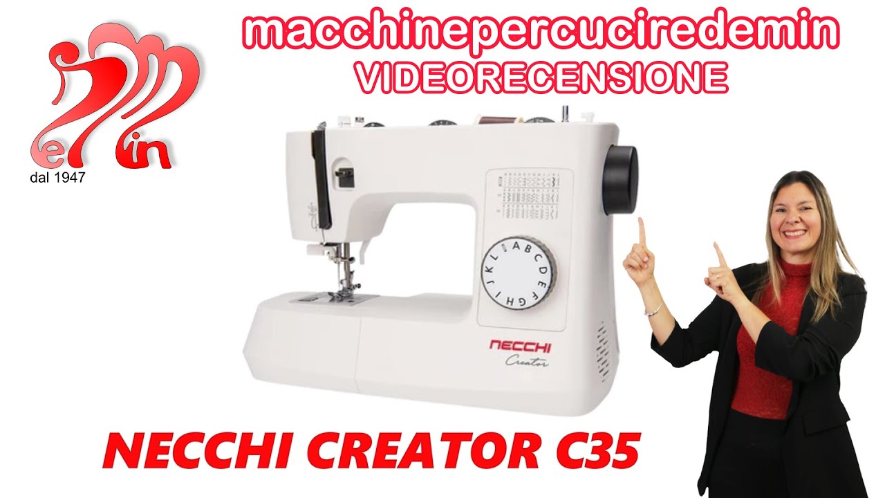 Recensione macchina per cucire Necchi Creator C35
