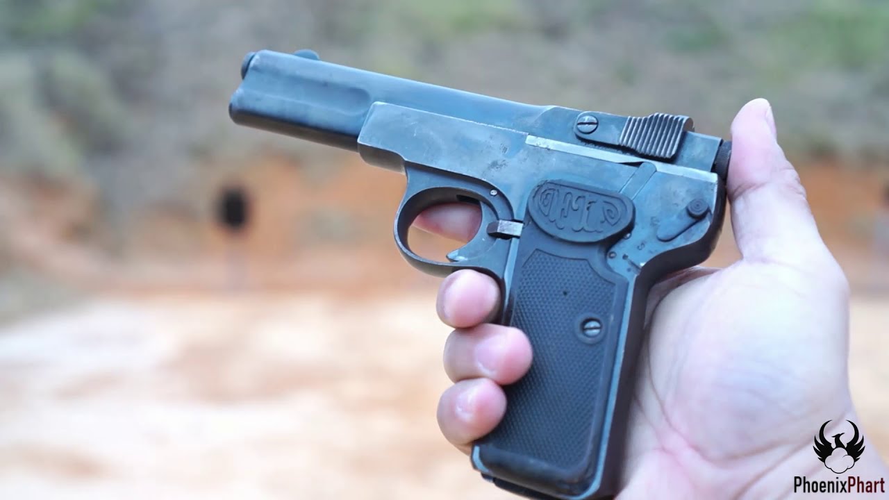 Shooting the Langenhan pistol in .32 ACP